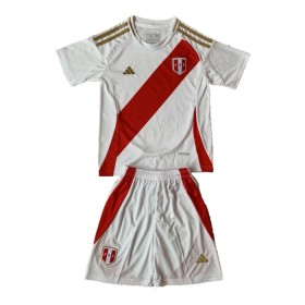Camisola Peru Criança 1º Equipamento 2024 Manga Curta